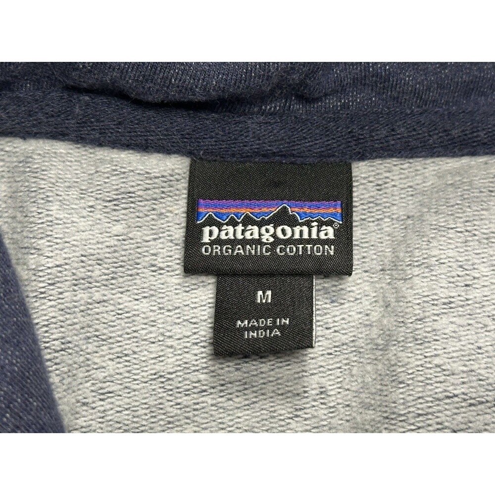 Women's Patagonia Fitz Roy Bear Midweight Hoody Size Medium Navy Heather #39522 - Picture 6 of 11